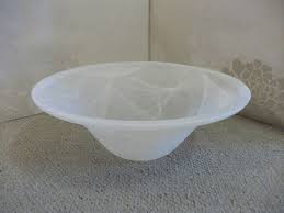 30cm Bowl White Replacement Glass Shade For Uplighter Lamp Or Pendant Fitting Chandelier Light Shade Replacement Glass Shades Pendant Lamp Shade