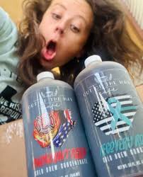 We have 1 backdraft and 1 recovery left in cold brew concentrate ready to  ship or ericas drinking em! 🙈