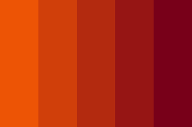 Remember, when you mix three primary colors together, you get a tertiary color. Kasaandra Orange To Llani Red Color Palette Hex Rgb Code Red Colour Palette Orange Color Palettes Orange Color Schemes