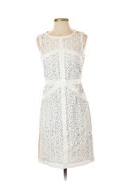 Details About Antonio Melani Women White Cocktail Dress 2