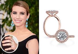 Ideas Advice Celebrity Engagement Rings Rose Gold Engagement Ring Wedding Ring Designs