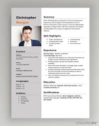 Cv Resume Templates Examples Doc Word Download Desain Cv Resume Profesional Cv Kreatif