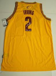 Friday vs raptors dm for shoutouts tiktok.com/@house0fhoops. Kyrie Irving Autographed Yellow Cleveland Cavs Jersey With 11 12 Roy 1738573722