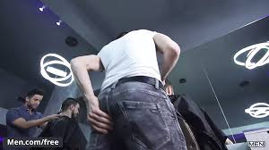 Barber Shop Fucking Session with Morgan Blake Ethan Chase: Gay Twink Twink  Porn