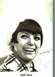 Edith Haas Original Signature