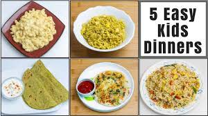 5 dinner recipes for 2 kids toddlers