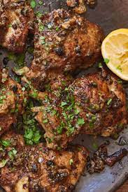 Garlicky Chicken With Lemon Anchovy Sauce Recipe Recipe Recipes Poultry Recipes Cooking Recipes