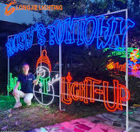 City Commercial Xmas Decoration Outdoor 2d Led Large Christmas Motif Across Street Lights