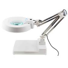 Intbuying 10x Magnifier Led Lamp Light Magnifying White Glass Lens Desk Table Repair Tool Walmart Com Walmart Com