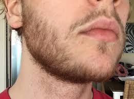 There are dozens of haircuts for long faces that totally work to give your face the appearance of a more tapered chin and forehead and the illusion of wider cheekbones. 4 Weeks In Got A Weak Chin And Mustache Think I Can Grow A Decent Looking Beard Beardadvice
