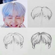 Pin Oleh Lave Angel Di Bts Sketsa Ilustrasi Ide Menggambar