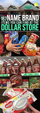 167 Name Brand Items You Can Find At The Dollar Store Dollar Stores Dollar Store Hacks Dollar