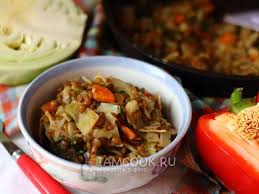 тушеная капуста с рисом и мясом рецепт с фото Tushenaya Kapusta S Chechevicej Recept Eda Ovoshnye Blyuda Vegetarianskie Recepty