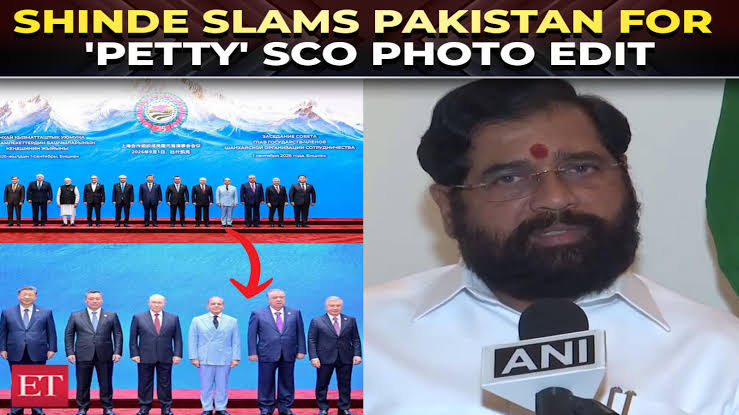 Eknath Shinde slams Pakistan PM Shehbaz for 'petty' SCO photo edit; says Modi can remove Pakistan from world picture