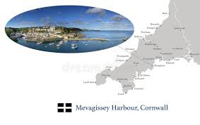 Carta geografica, cornovaglia, distretto, illustrazione, inghilterra. Mappa Della Cornovaglia Con Immagine Fotografica Di Fistral Beach A Newquay E Citta Chiave In Cornovaglia Segnate Sulla Mappa Immagine Stock Immagine Di Citta Cieli 155931925