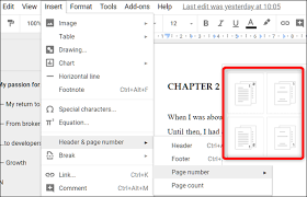 While google docs does not automatically add or remove headers, here is some good news: How To Add Page Numbers To Google Docs