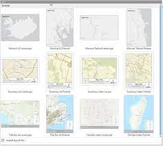 Customize Your Layout Gallery In Arcgis Pro 2 5 Esri Belux