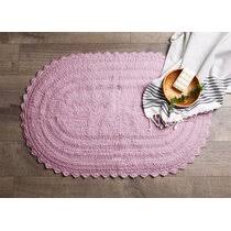 Southern living cotton reversible rug. Purple Bath Rugs Mats You Ll Love In 2021 Wayfair