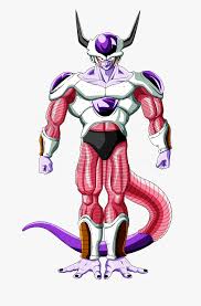 In funimation's in house english dub, frieza was voiced by linda young in the dragon ball z series and continued playing him in all subsequent media up until the first episode of dragon ball z kai. Frieza S First Transformation Dragon Ball Z Freezer 2 Hd Png Download Kindpng