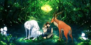 The role of the tree spirits (aka. Princess Mononoke Studio Ghibli Wallpapers Top Free Princess Mononoke Studio Ghibli Backgrounds Wallpaperaccess