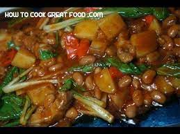 Pinoy Pork N Beans Recipe Tagalog Filipino Pork And Beans Recipe Bean Recipes Recipes