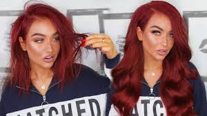 Dying red hair light brown. How To Go From Dark Brown To Red At Home In 1 Day Youtube