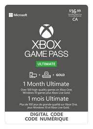 Microsoft 1 Month Xbox Game Pass Ultimate Download