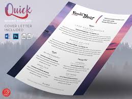 This site contains affiliate links from which we receive a compensation (like amazon for example). Quick Resume And Cover Letter Template Cursive Q Designs