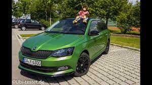 La valutazione di cinque stelle nei crash. Skoda Fabia Combi 1 2tsi Monte Carlo 2016 Pov Ubitestet Youtube