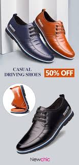 Men Microfiber Leather Non Slip Large Size Soft Sole Casual Driving Shoes Dress Shoes Men Mens Casual Shoes Driving Shoes