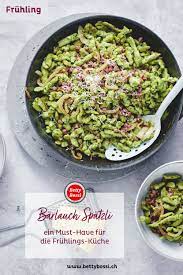 barlauchspatzli rezept rezepte barlauch kochen
