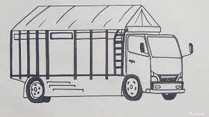 286k followers 41.2m total views. Menggambar Mobil Truk Cabe Budak Rawit Untuk Pemula Cara Nya Mudah Dan Gampang Banget Bro Youtube