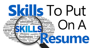 40 good skills to put on a resume
