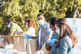 St Cloud Catholic Charities Holds Food Drive Grateful To Our Local Service Clubs For Coming Together Minnesota Catholic Tribune