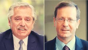 Alberto Fernández felicitó al nuevo Presidente de Israel Itzjak Herzog