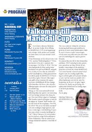 We would like to show you a description here but the site won't allow us. Program Mariedal Cup 2018 Bladderbok Sidor 1 32 Pubhtml5