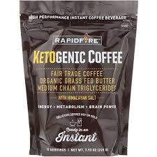 Rapidfire Cafe Cetogene 225 G 7 93 Oz Cafe Instantane Boissons Au Cafe Cafe En Poudre