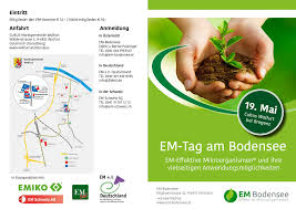 Dort ist das wasser unbelastet und sehr reich an mineralien und. Em Day Event In Europe Em News Emro