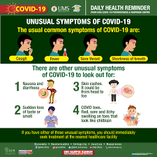 It was first identified in december 2019 in wuhan,. Ums Official Website 6 June 2020 Daily Health Reminder Unusual Symptoms Of Covid 19