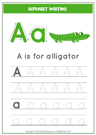 Many handwriting printables that i've created for my own children. Letter A Alphabet Tracing Worksheet With Animal Illustration Image Worksheets 53 Engworksheets