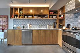 Modern kitchen design with an accentuated horizontal theme. 120 Square Feet Kitchen Interior Design Ideas With Photos