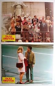 Jodie foster and robert de niro in taxi driver (1976). Taxi Driver 1976 Robert De Niro Jodie Foster Lobby Card Set Mint 418721244
