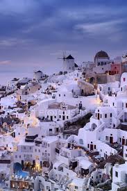 Content updated daily for traveling to santorini View Over Oia At Dusk Santorini Greece Atmosphere Townscape Stock Photo 460990406