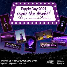 Zoom backgrounds, social media images, videos educational resources and way more! Purple Day Epilepsy Toronto