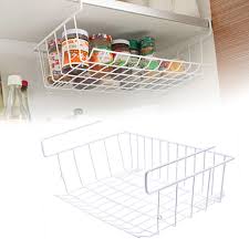 White metal spice rack, 14 wire stacking shelf riser cupboard coffee organizer and storage for kitchen cabinet counter support expandable stackable shelf spice shelves racks multifunctional home cup clearance for bathroom cupboard pantry (small) 4.9 out of 5 stars. Home Multifunctional Storage Rack Kitchen Storage Basket Under Cabinet Storage Shelf Basket Wire Rack Organizer Storage Buy At The Price Of 9 38 In Aliexpress Com Imall Com
