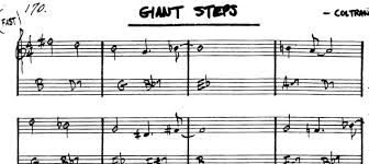 giant steps chord melody single note solo chord shapes