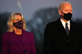 Clinton, 73, also wore purple during her concession speech after losing the 2016 presidential election to donald trump. Jill Biden S Purple Coat Sends A Message Of Unity Evening Standard