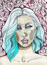 Human Portrait Custom Watercolor Portrait From Your Photo With Decorative  Elements