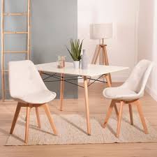 Chaise scandinave au meilleur prix parmi le plus grand choix du web sur meubles.fr. Furnish1 Lot De 2 Fauteuils Chaises Style Scandinave Tissu Beige Pieds En Bois Massif Salle A Manger Bureau L49x P53x H84 5 Cm Cdiscount Maison