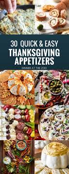 Today we are sharing four recipes that are perfect for your thanksgiving celebration. 30 Thanksgiving Appetizer Recipes Dinner At The Zoo